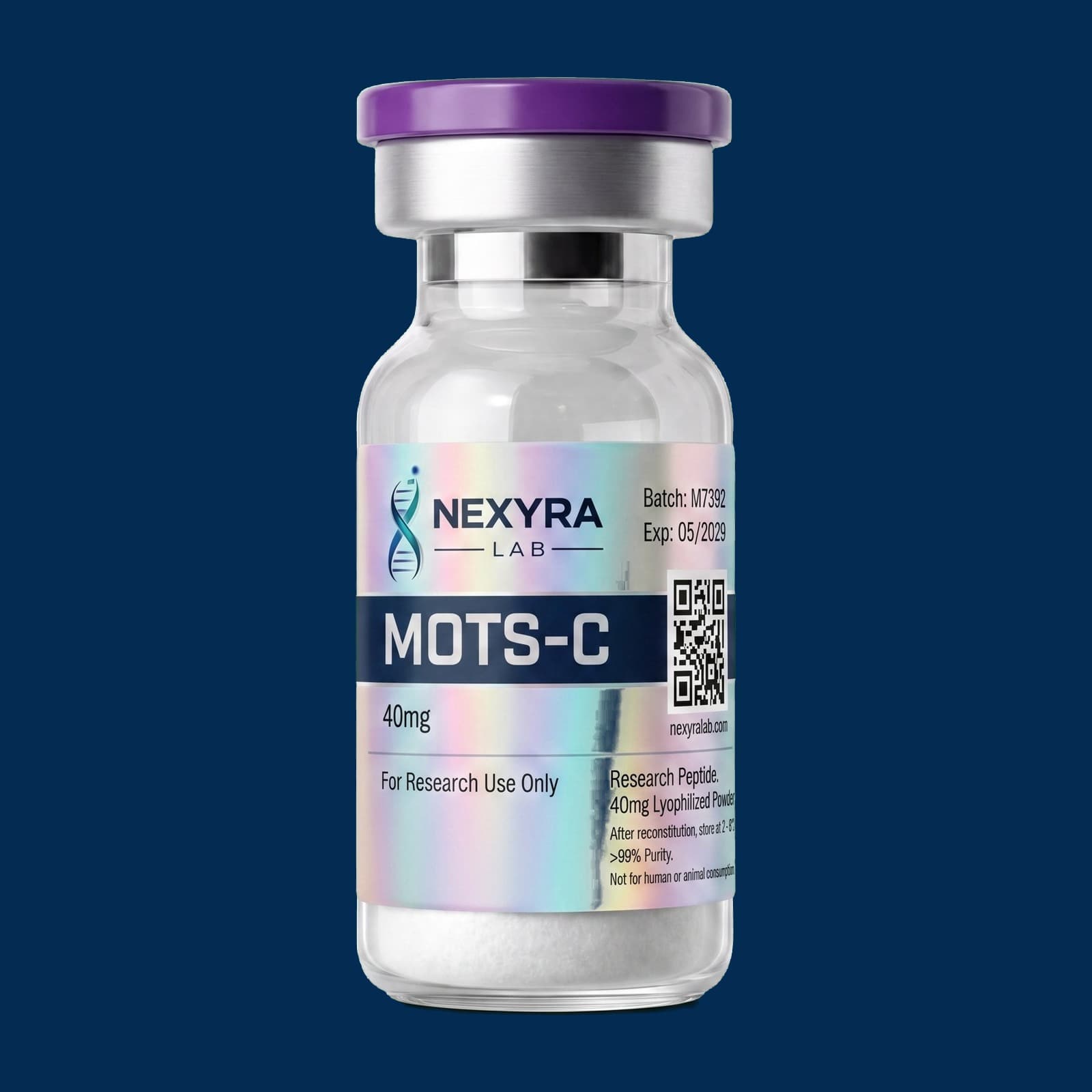 Mots-c β Nexyra Lab research vial