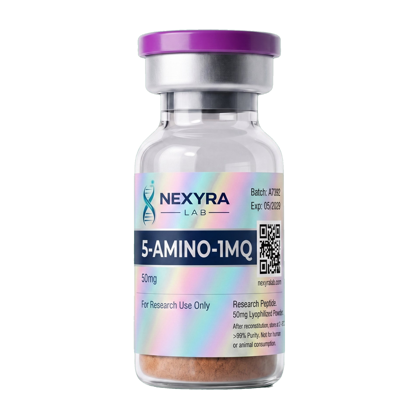 5-Amino-1MQ research vial