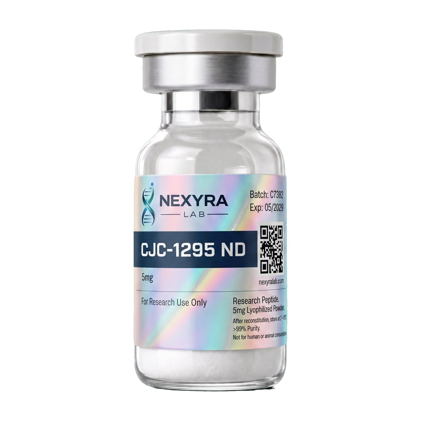 CJC-1295 research vial