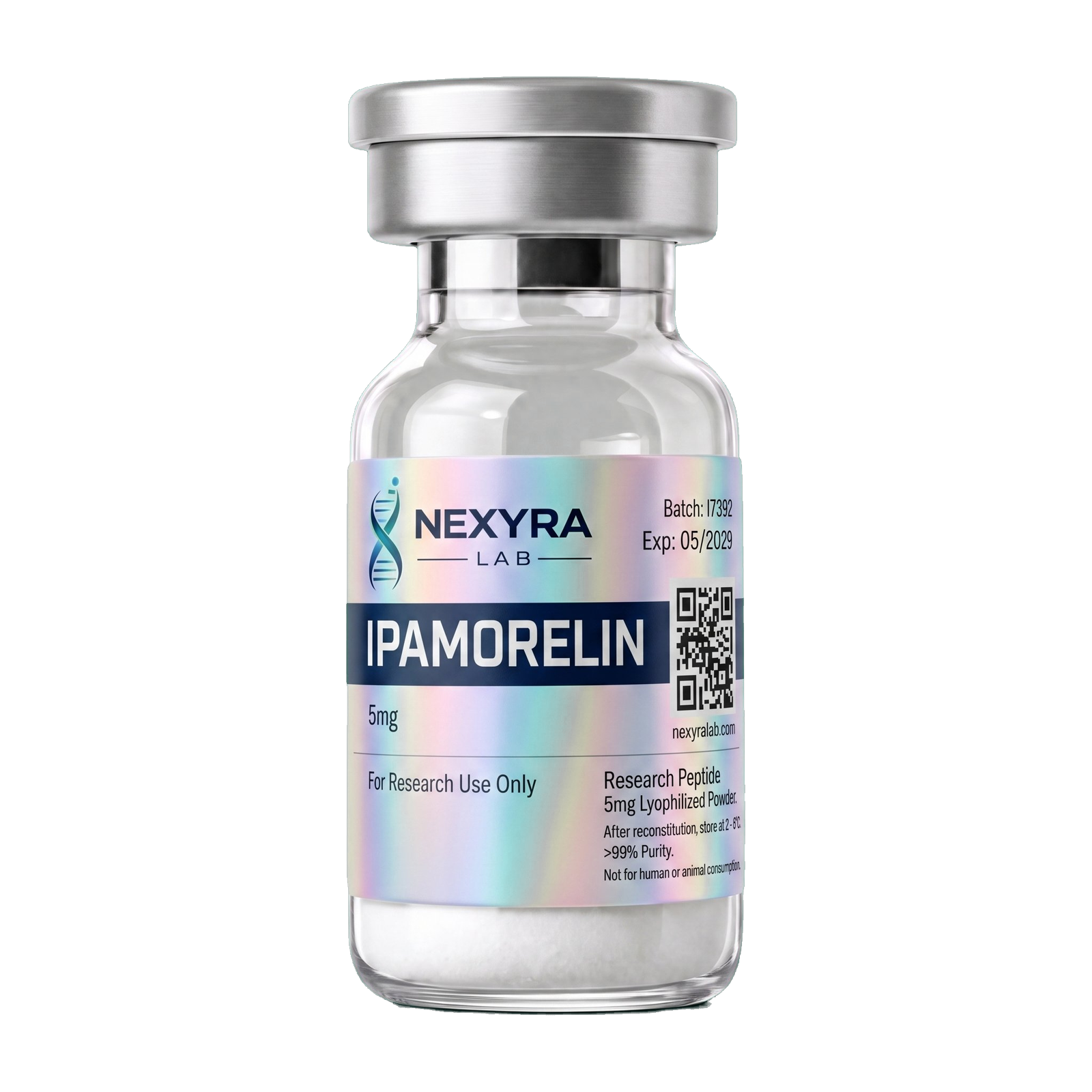 Ipamorelin research vial