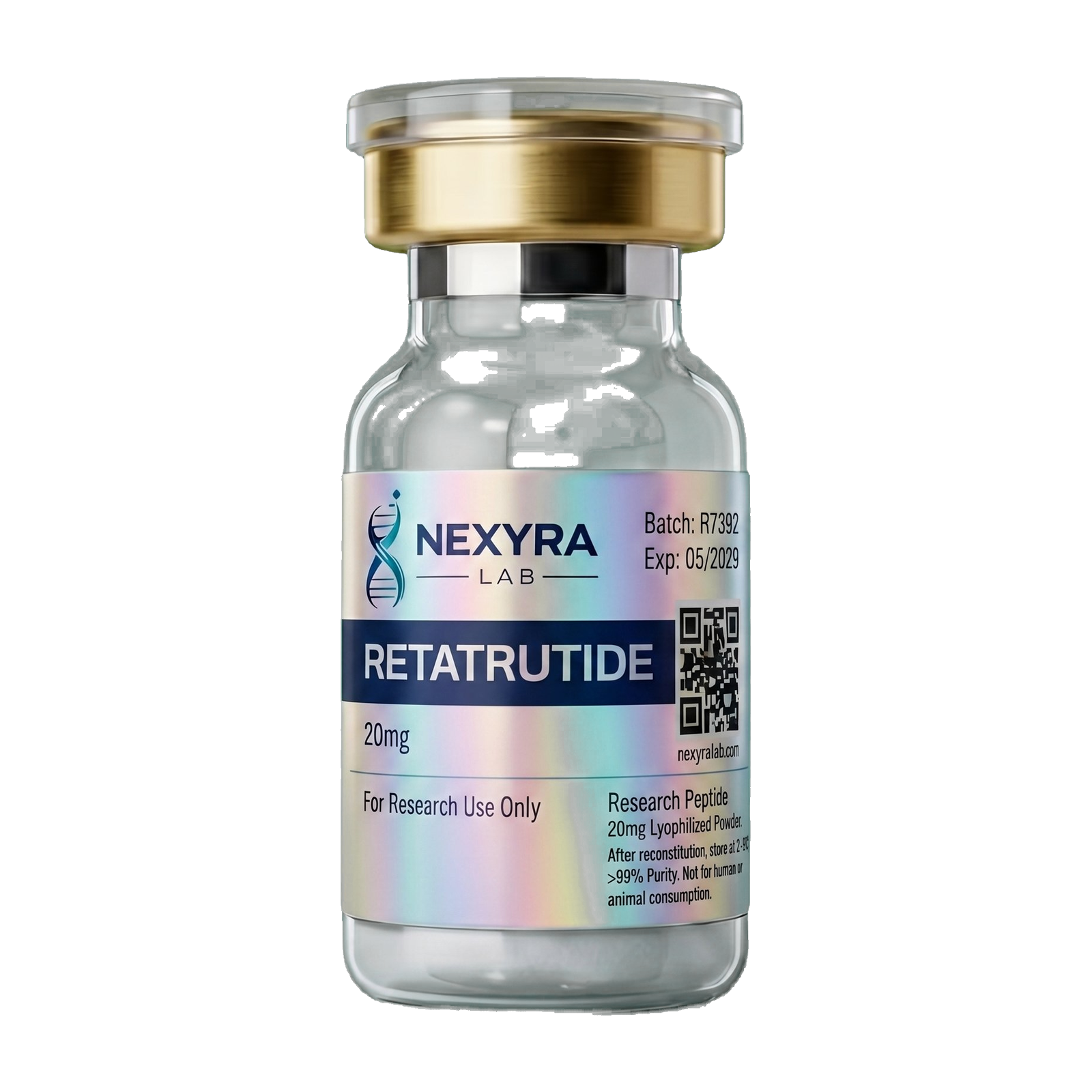 Retatrutide research vial